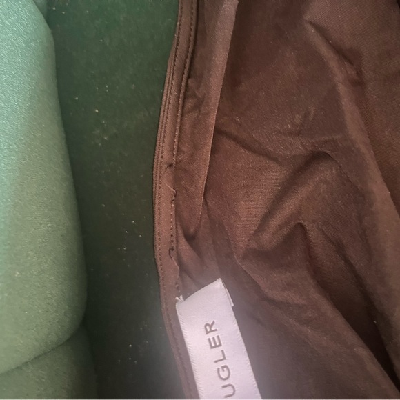 Mugler Chain Detail Ruched Skirt - Picture 7 of 11